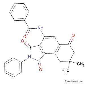 Molecular Structure of 591244-34-7 (Benzamide,
N-(2,3,6,7,8,9-hexahydro-8,8-dimethyl-1,3,6-trioxo-2-phenyl-1H-benz[e]
isoindol-4-yl)-)