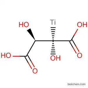 Molecular Structure of 72372-74-8 (Butanedioic acid, 2,3-dihydroxy- (2R,3R)-, titanium salt)