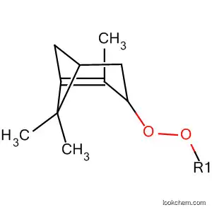 Molecular Structure of 76185-09-6 (Hydroperoxide, 2,6,6-trimethylbicyclo[3.1.1]heptenyl)