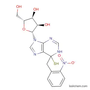 Molecular Structure of 83689-41-2 (Inosine, 6-S-[(nitrophenyl)methyl]-6-thio-)