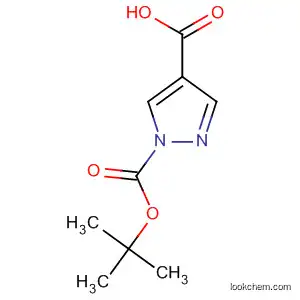 Molecular Structure of 288083-62-5 (1H-Pyrazole-1,4-dicarboxylic acid, 1-(1,1-dimethylethyl) ester)