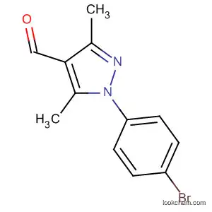 Molecular Structure of 294877-39-7 (1-(4-bromophenyl)-3,5-dimethyl-1H-pyrazole-4-carbaldehyde)