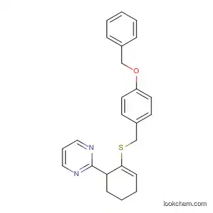 Pyrimidine,
1,4,5,6-tetrahydro-2-[2-[[[4-(phenylmethoxy)phenyl]methyl]thio]phenyl]-