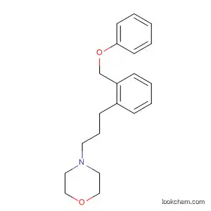 Molecular Structure of 38247-80-2 (Morpholine, 4-[3-[2-(phenoxymethyl)phenyl]propyl]-)