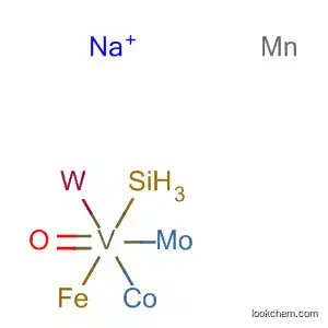 Molecular Structure of 464893-92-3 (Cobalt iron manganese molybdenum silicon sodium tungsten vanadium
oxide)