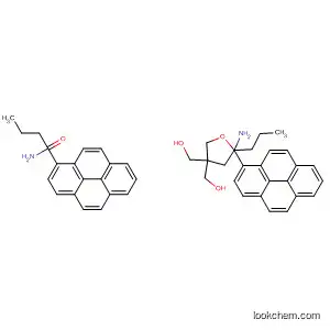 Molecular Structure of 464924-64-9 (1-Pyrenebutanamide, N,N'-[2,2-bis(hydroxymethyl)-1,3-propanediyl]bis-)