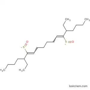 Molecular Structure of 465499-21-2 (Heptane, 3,3'-[1,6-hexanediylbis(sulfinylmethylene)]bis-)