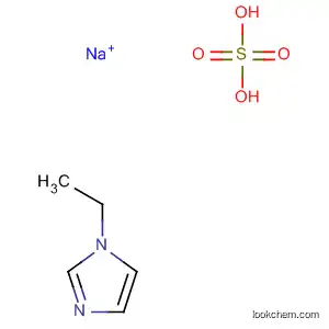 Molecular Structure of 468095-90-1 (Sulfuric acid, monosodium salt, compd. with 1-ethyl-1H-imidazole (1:1))