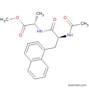 Molecular Structure of 481061-37-4 (L-Alanine, (2Z)-N-acetyl-2,3-didehydro-3-(1-naphthalenyl)alanyl-, methyl
ester)