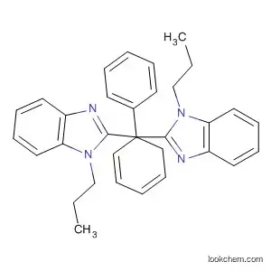 Molecular Structure of 483367-08-4 (1H-Benzimidazole, 2,2'-[1,1'-biphenyl]-2,2'-diylbis[1-propyl-)