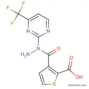 2-Thiophenecarboxylic acid,
2-[4-(trifluoromethyl)-2-pyrimidinyl]hydrazide