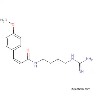 2-Propenamide,
N-[4-[(aminoiminomethyl)amino]butyl]-3-(4-methoxyphenyl)-, (2Z)-