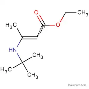Molecular Structure of 55213-05-3 (2-Butenoic acid, 3-[(1,1-dimethylethyl)amino]-, ethyl ester)