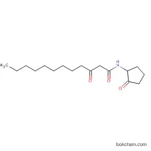Molecular Structure of 596104-53-9 (Dodecanamide, 3-oxo-N-(2-oxocyclopentyl)-)
