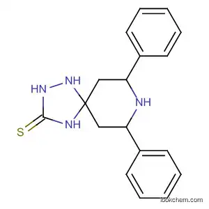 Molecular Structure of 597577-97-4 (1,2,4,8-Tetraazaspiro[4.5]decane-3-thione, 7,9-diphenyl-)