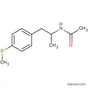 Molecular Structure of 634607-26-4 (Acetamide, N-[1-methyl-2-[4-(methylthio)phenyl]ethyl]-)