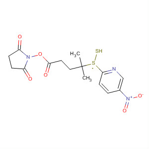 2,5-Pyrrolidinedione,
1-[[4-methyl-4-[(5-nitro-2-pyridinyl)dithio]-1-oxopentyl]oxy]-