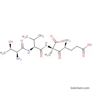 Molecular Structure of 663912-40-1 (L-Alanine, L-threonyl-L-valyl-L-a-glutamyl-)