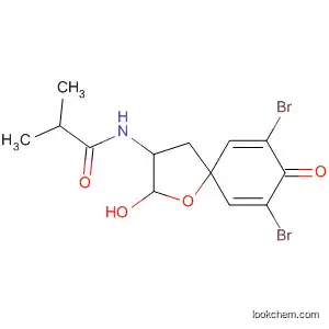 Propanamide,
N-(7,9-dibromo-2-hydroxy-8-oxo-1-oxaspiro[4.5]deca-6,9-dien-3-yl)-2-
methyl-