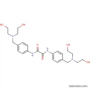 Molecular Structure of 667465-87-4 (Ethanediamide, N,N'-bis[4-[[bis(2-hydroxyethyl)amino]methyl]phenyl]-)