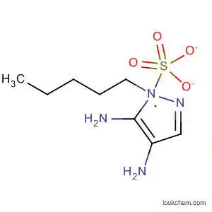 Molecular Structure of 667940-96-7 (1H-Pyrazole-4,5-diamine, 1-pentyl-, sulfate)