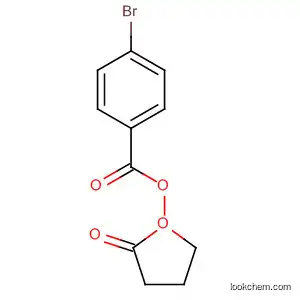 Molecular Structure of 671223-64-6 (Benzoic acid, 4-bromo-, (3S)-tetrahydro-5-oxo-3-furanyl ester)