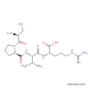 Molecular Structure of 671231-35-9 (L-Arginine, L-seryl-L-prolyl-L-valyl-)