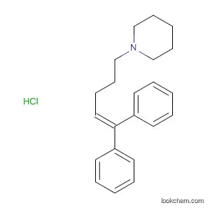 Piperidine, 1-(5,5-diphenyl-4-pentenyl)-, hydrochloride