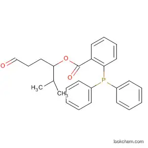 Molecular Structure of 672937-36-9 (Benzoic acid, 2-(diphenylphosphino)-, 1-(1-methylethyl)-4-oxobutyl
ester)