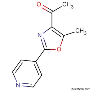 Molecular Structure of 674785-91-2 (Ethanone, 1-[5-methyl-2-(4-pyridinyl)-4-oxazolyl]-)