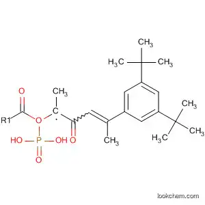 Molecular Structure of 676370-18-6 (Phosphonic acid,
[4-[3,5-bis(1,1-dimethylethyl)phenyl]-2-oxo-3-butenyl]-, dimethyl ester)