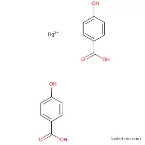 Molecular Structure of 10257-71-3 (Benzoic acid, 4-hydroxy-, mercury(2+) salt (2:1))