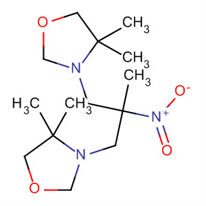 Molecular Structure of 1034-88-4 (Oxazolidine, 3,3'-(2-methyl-2-nitro-1,3-propanediyl)bis[4,4-dimethyl-)