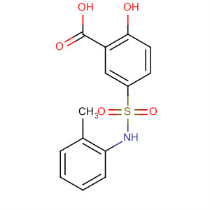 Benzoic acid, 2-hydroxy-5-[(methylphenylamino)sulfonyl]-