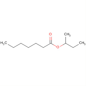 Heptanoic acid, 1-methylpropyl ester