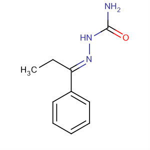 Molecular Structure of 120446-02-8 (Hydrazinecarboxamide, 2-(1-phenylpropylidene)-, (2E)-)