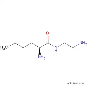 Molecular Structure of 121593-78-0 (Hexanamide, 2-amino-N-(2-aminoethyl)-, (2S)-)
