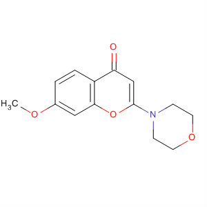 Molecular Structure of 130735-66-9 (4H-1-Benzopyran-4-one, 7-methoxy-2-(4-morpholinyl)-)
