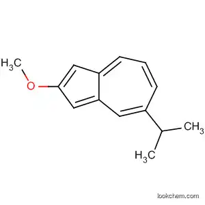 Molecular Structure of 134919-68-9 (Azulene, 2-methoxy-5-(1-methylethyl)-)