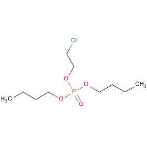 Molecular Structure of 13674-92-5 (Phosphoric acid, dibutyl 2-chloroethyl ester)