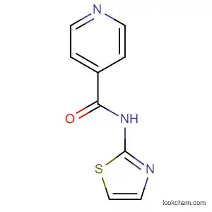 Molecular Structure of 14397-13-8 (4-Pyridinecarboxamide, N-2-thiazolyl-)