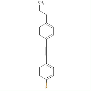 Benzene, 1-[(4-fluorophenyl)ethynyl]-4-propyl- CAS No  145698-32-4