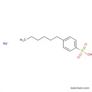 Molecular Structure of 15163-43-6 (Benzenesulfonic acid, 4-hexyl-, sodium salt)