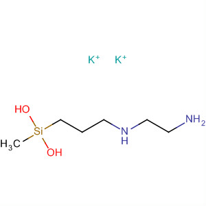 Molecular Structure of 154736-13-7 (Silanediol, [3-[(2-aminoethyl)amino]propyl]methyl-, dipotassium salt)