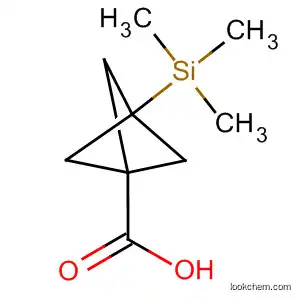 Molecular Structure of 156329-89-4 (Bicyclo[1.1.1]pentane-1-carboxylic acid, 3-(trimethylsilyl)-)