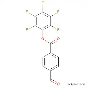 Molecular Structure of 160681-98-1 (Benzoic acid, 4-formyl-, pentafluorophenyl ester)