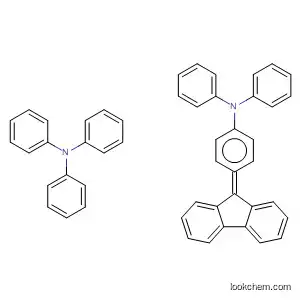 Molecular Structure of 166444-95-7 (Benzenamine, 4,4'-(9H-fluoren-9-ylidene)bis[N,N-diphenyl-)