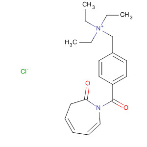 Benzenemethanaminium, N,N,N-triethyl-4-[(hexahydro-2-oxo-1H-azepin-1-yl)carbonyl]-, chloride