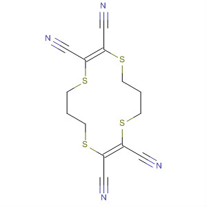 Molecular Structure of 178322-32-2 (1,4,8,11-Tetrathiacyclotetradeca-2,9-diene-2,3,9,10-tetracarbonitrile,
(2Z,9Z)-)