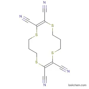 Molecular Structure of 178322-32-2 (1,4,8,11-Tetrathiacyclotetradeca-2,9-diene-2,3,9,10-tetracarbonitrile,
(2Z,9Z)-)